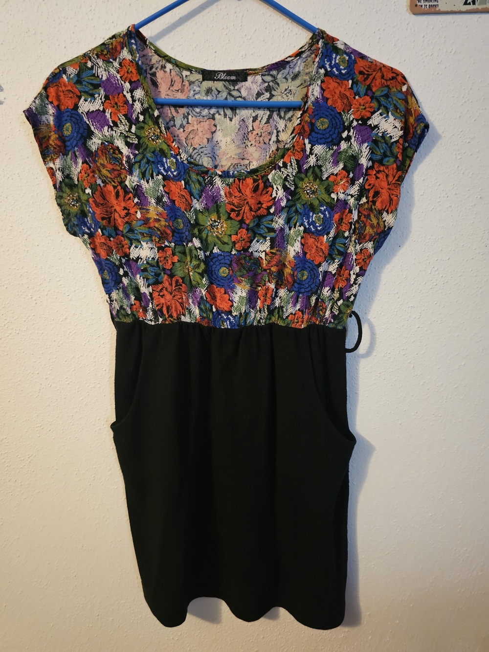 Bloom Floral Colorblock Dress